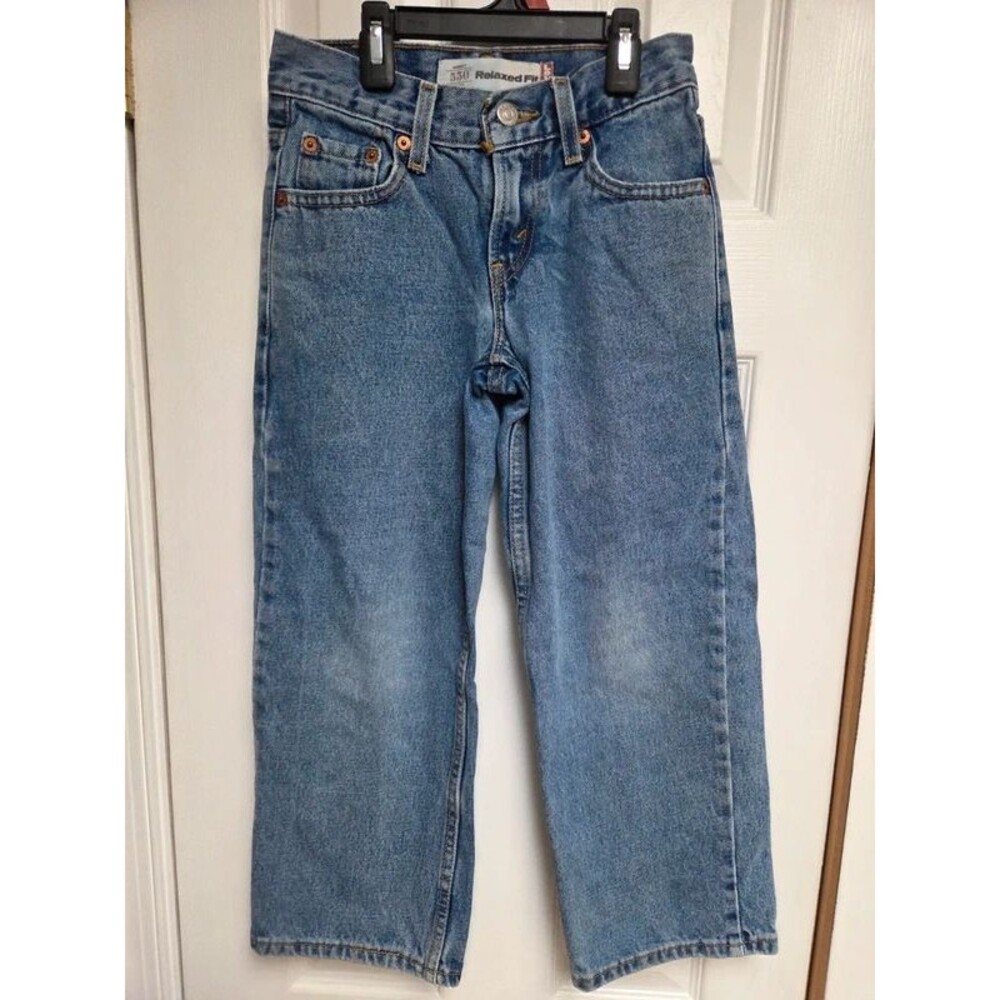 Levi's 550 relaxed fit boys 8 regular blue jeans